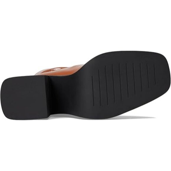 Kenneth Cole New York Women's Amber Ankle High Loafer Boot Chocolate Size 8.5 - Picture 5 of 6